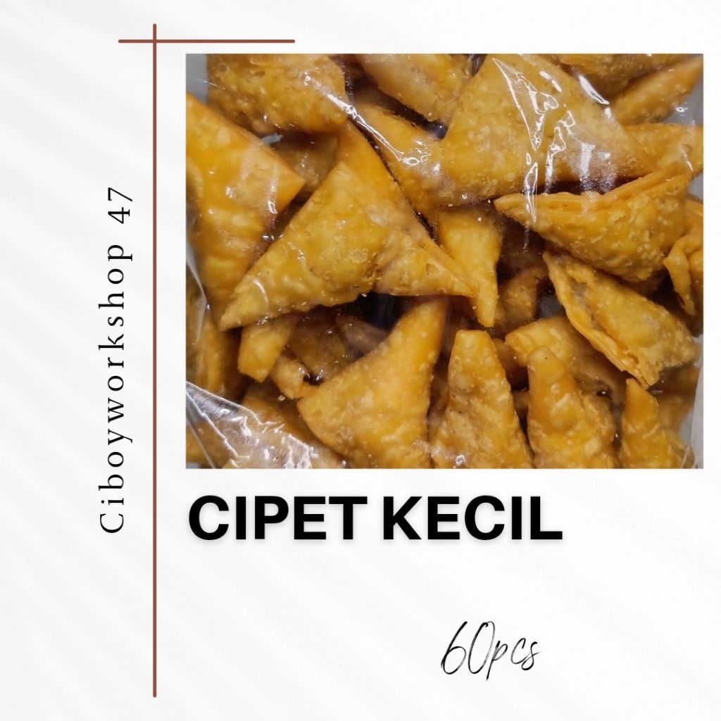 

Siomay Segitiga | Cipet Kecil isi 60 pcs