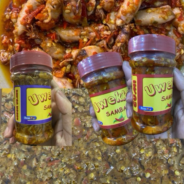 

[2 gratis 1] Sambal Beli 2 Dapat 3 Cumi Terasi Rebon enak gurih dan murah