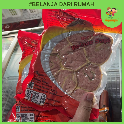 

Rolade Sapi King Food isi 9 225gr Siap Goreng
