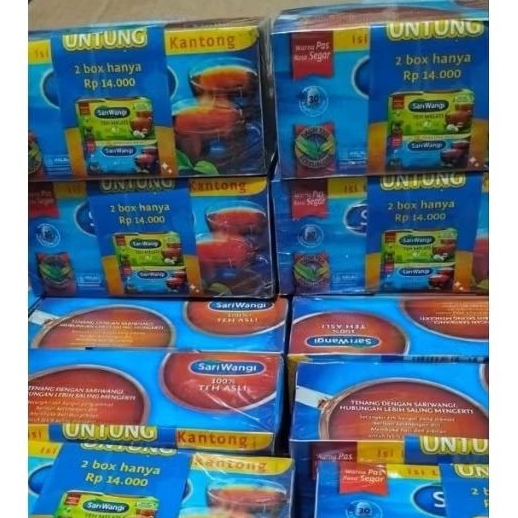 

TEH SARIWANGI teh celup 2pack