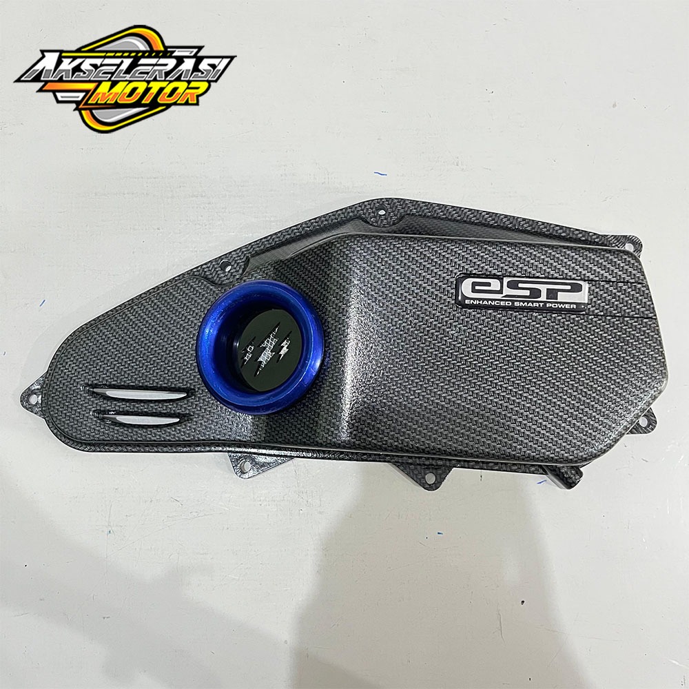 Box Filter Vario 125 New Box Filter Vario 125 Old 150 PCX 150 Model Slim Warna Carbon Motif 3 Petir