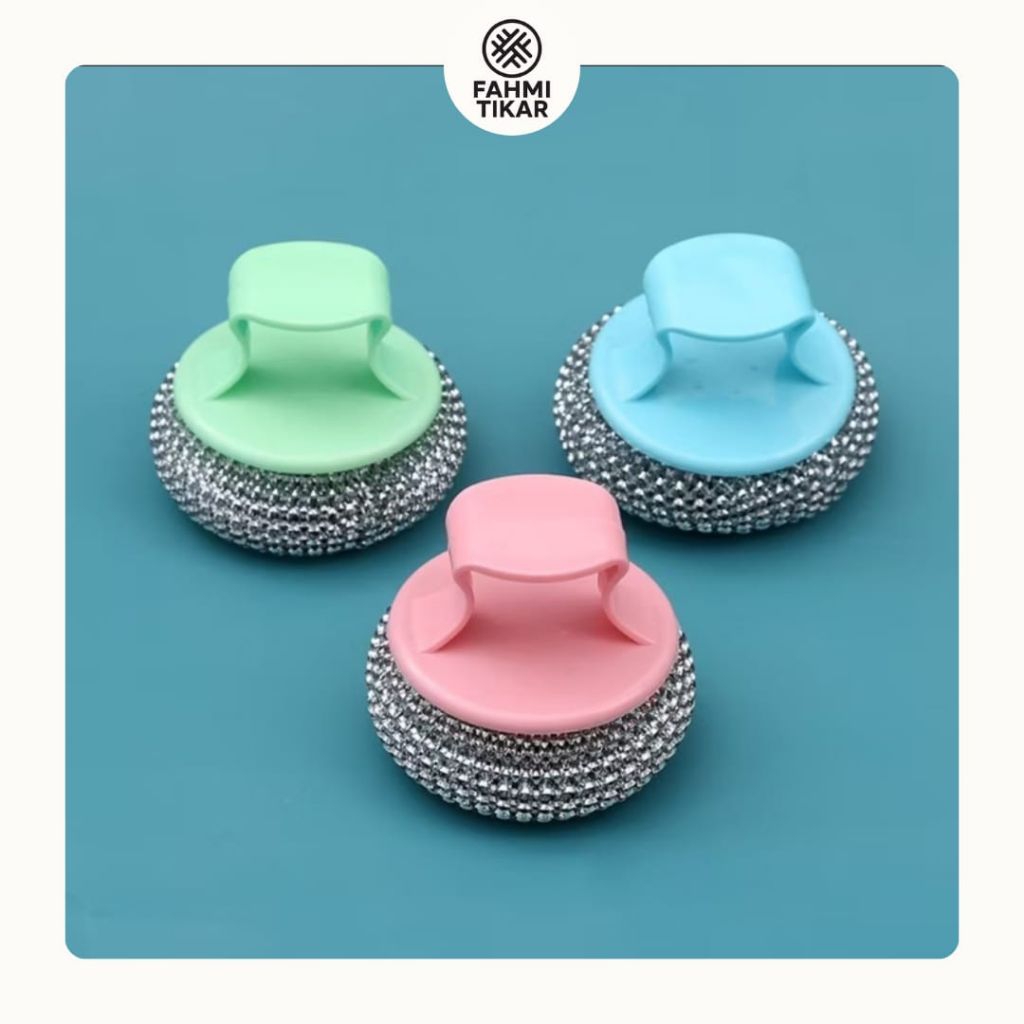 Temukan SIKAT KAWAT PEMBERSIH PANCI WAJAN PIRING /SIKAT GOSOK KAWAT / SIKAT DAPUR