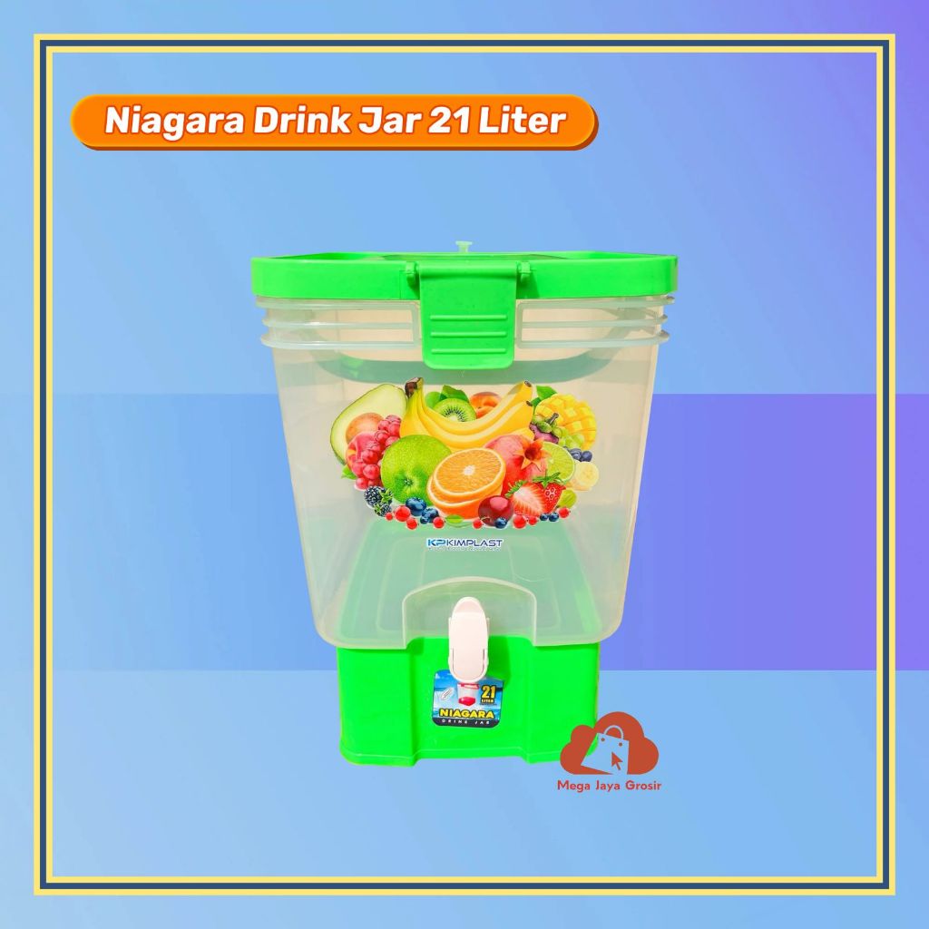 DISPENSER NIAGARA 21 LITER / DRINK JAR PLASTIC / DISPENSER PLASTIK