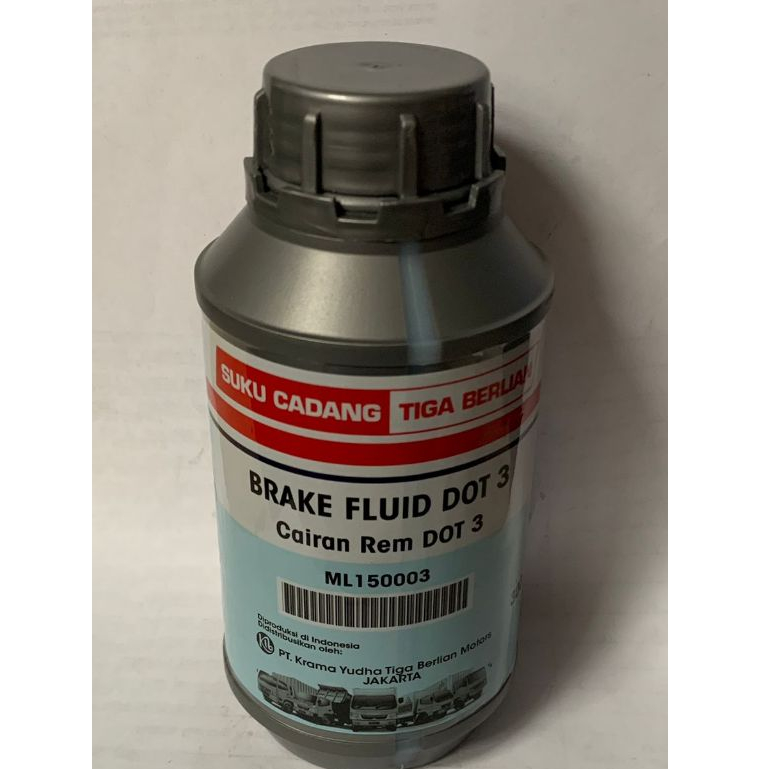 MINYAK REM/BRAKE FLUID DOT 3 ORIGINAL TIGA BERLIAN ML150003