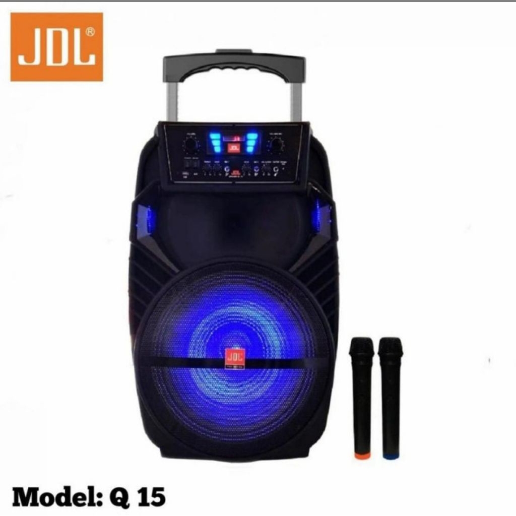 Speaker Portable Wireless JDL Q 15 Original 15 inch Bluetooth