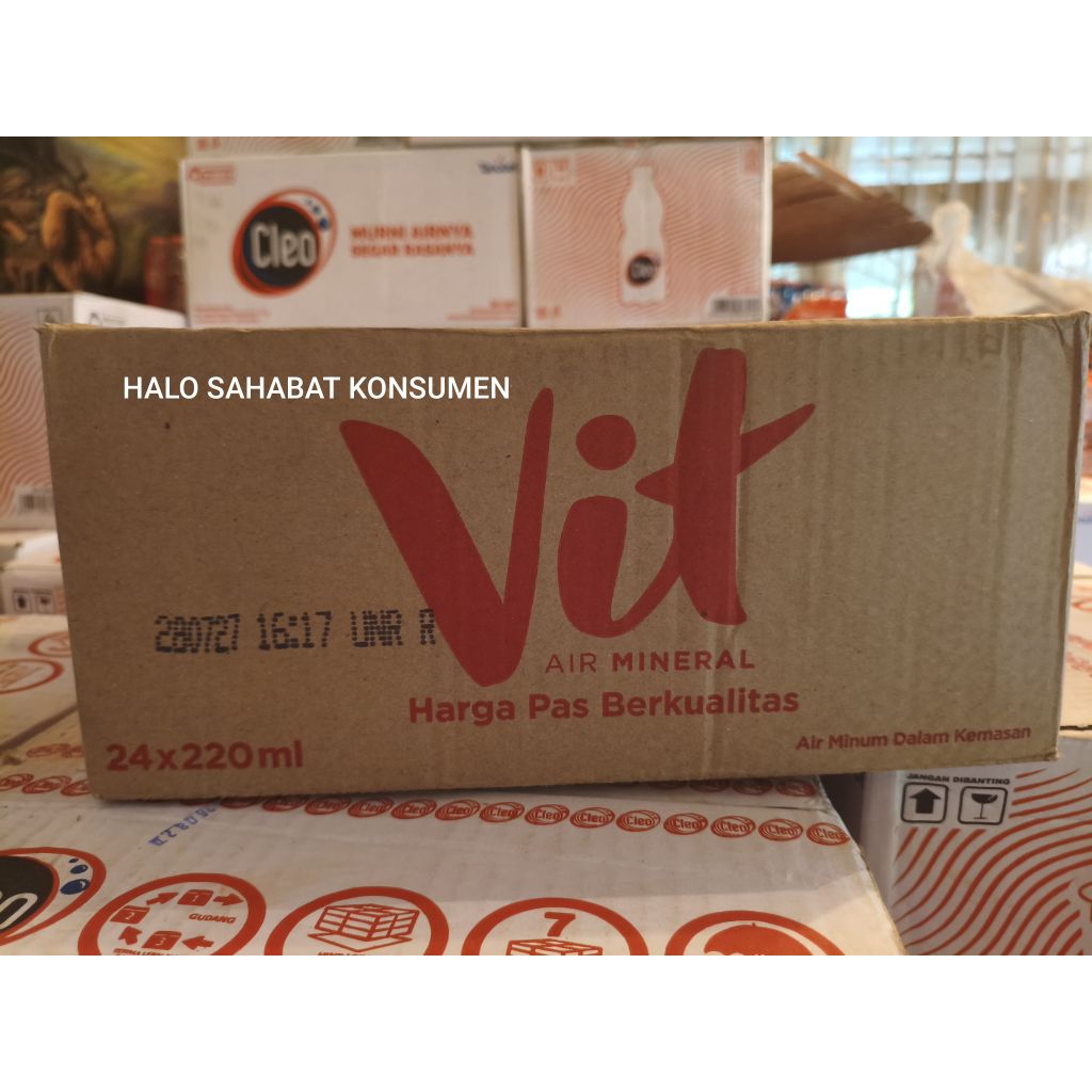 

VIT BOTOL MINI 220 ML (1 KOTAK ISI 24 BOTOL)