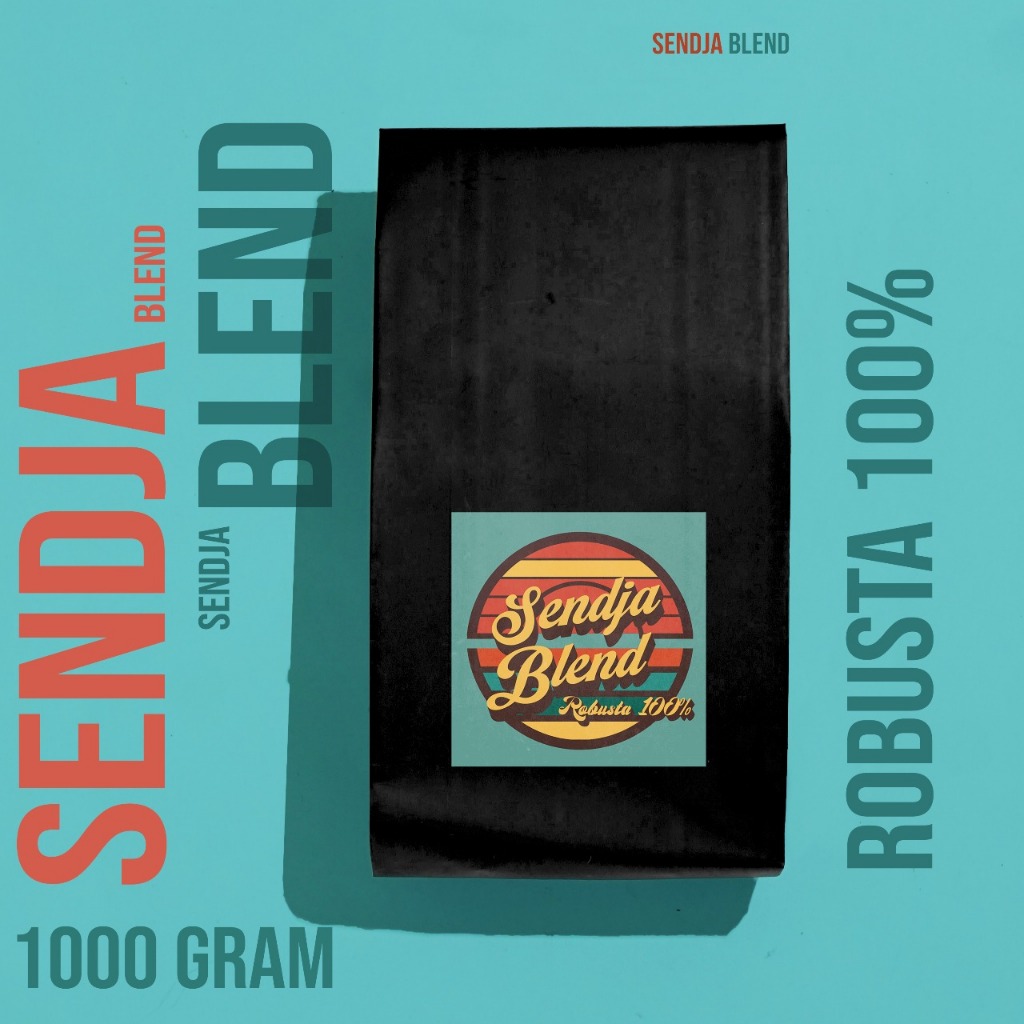 

Senja House Blend Kopi Arabika Robusta – Biji Kopi 1kg | 100% Robusta |Fresh Roasting Strong Manis