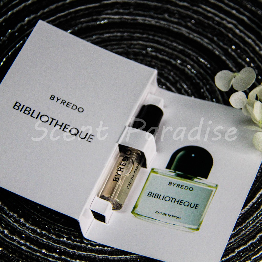 Byredo Bibliothèque, 2017 Tester Parfum 1.5ml Wewangian Parfum Botol/Sampel Parfum/Vial Parfum Origi