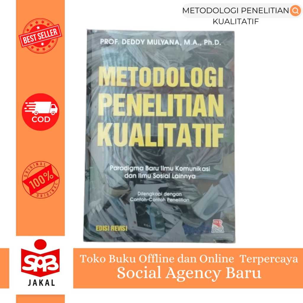 Buku METODOLOGI PENELITIAN KUALITATIF / Buku metodologi penelitian kualitatif