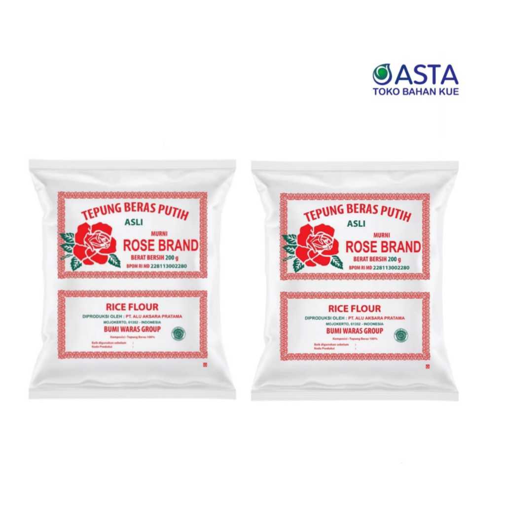 

Tepung Beras Rose Brand Kemasan 500 Gr