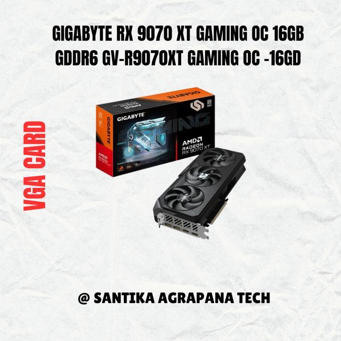 GIGABYTE Radeon RX 9070 XT GAMING OC 16GB GDDR6 GV-R9070XT GAMING OC -16GD