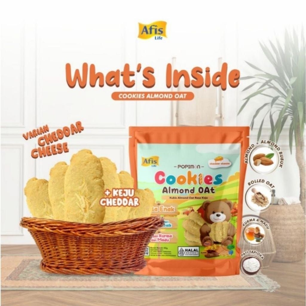 

afis popimom cookies almond oat