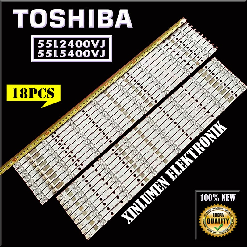 backlight tv led toshiba 55l2400vj 55l5400vj 55l2400 55l5400