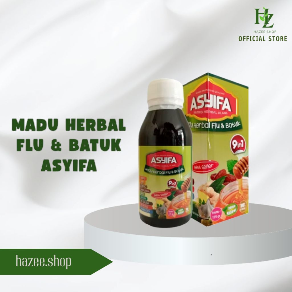 

Madu Herbal Flu & Batuk Asyifa Original 9 in 1 165 gram