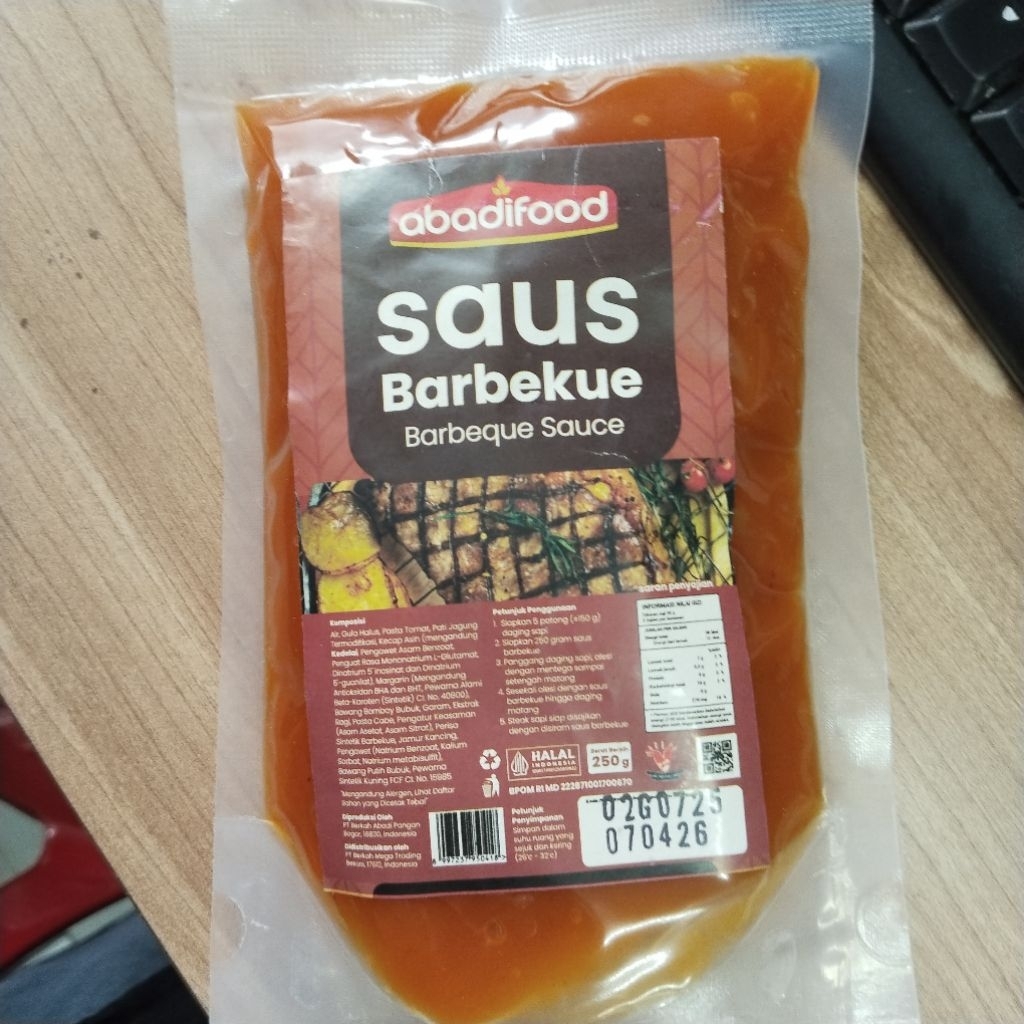 

saus BBQ 250g