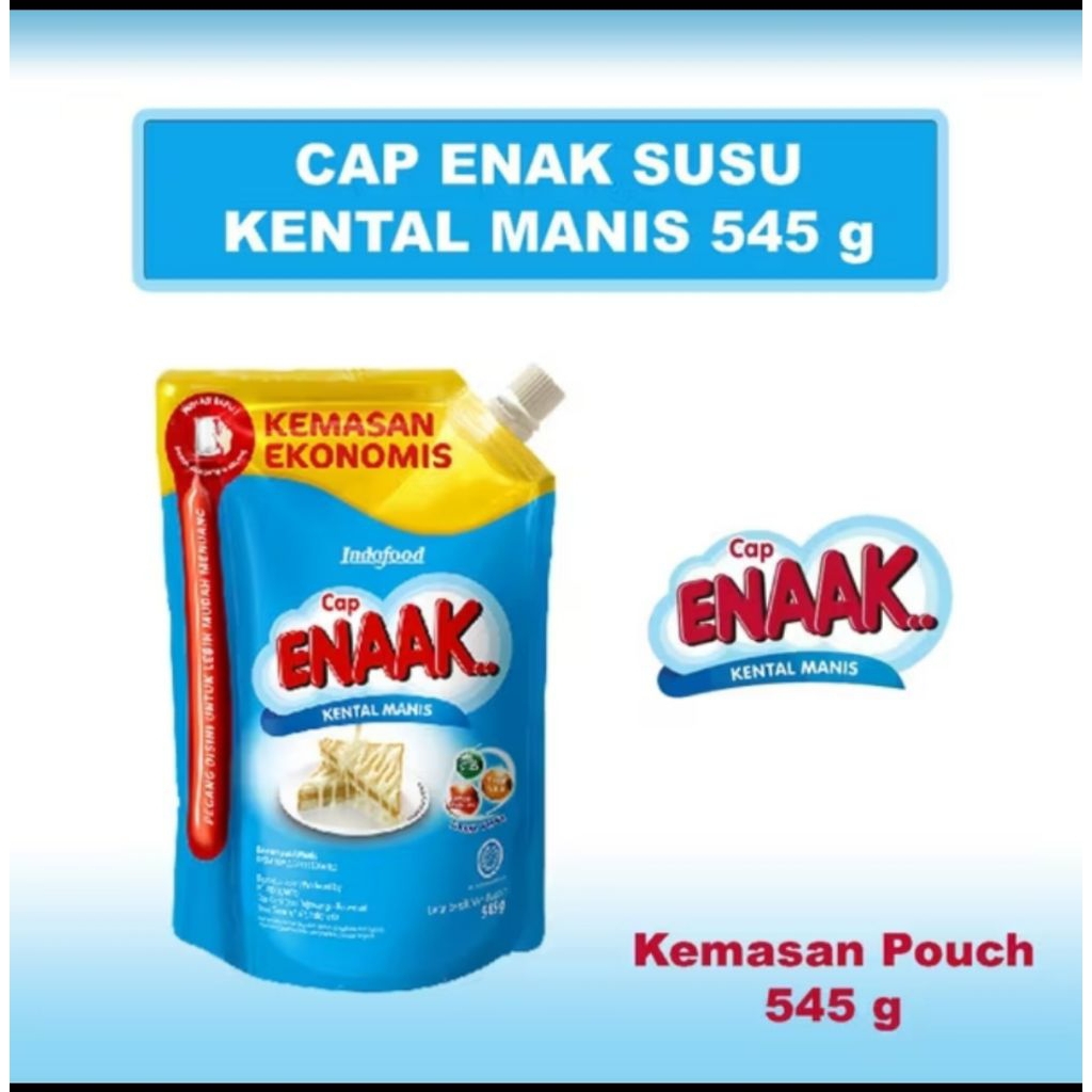 

Kental Manis Cap Enaak Kemasan Pouch 545g