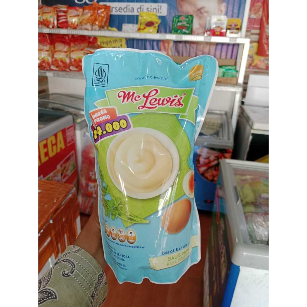 

Mc Lewis Mayo Original - 1Kg Dan 500gram