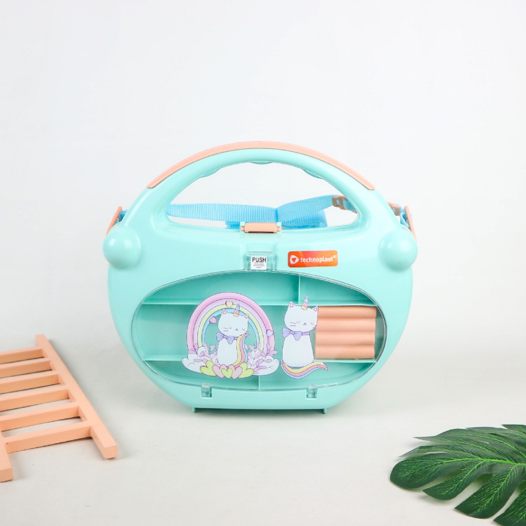 TECHNOPLAST School Box Set Howdy Cat Series