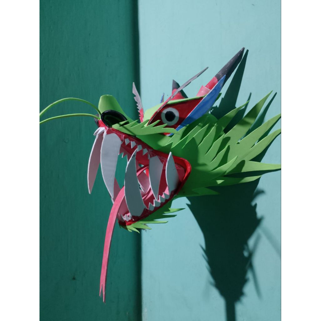 kepala layangan naga mini