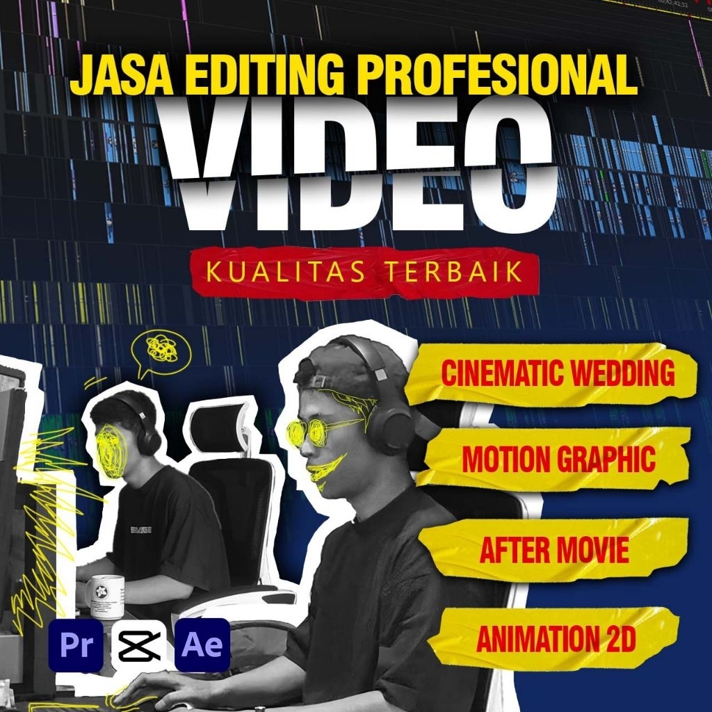 JASA EDITING PROFESIONAL, CiNEMATIC MAKKAH MADINAH, WEDDING, MOTION GRAPHIC, PRODUK VIDEO, COMPANY P