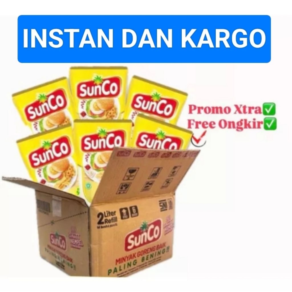 

INSTAN KARGO MINYAK GORENG SUNCO 2L