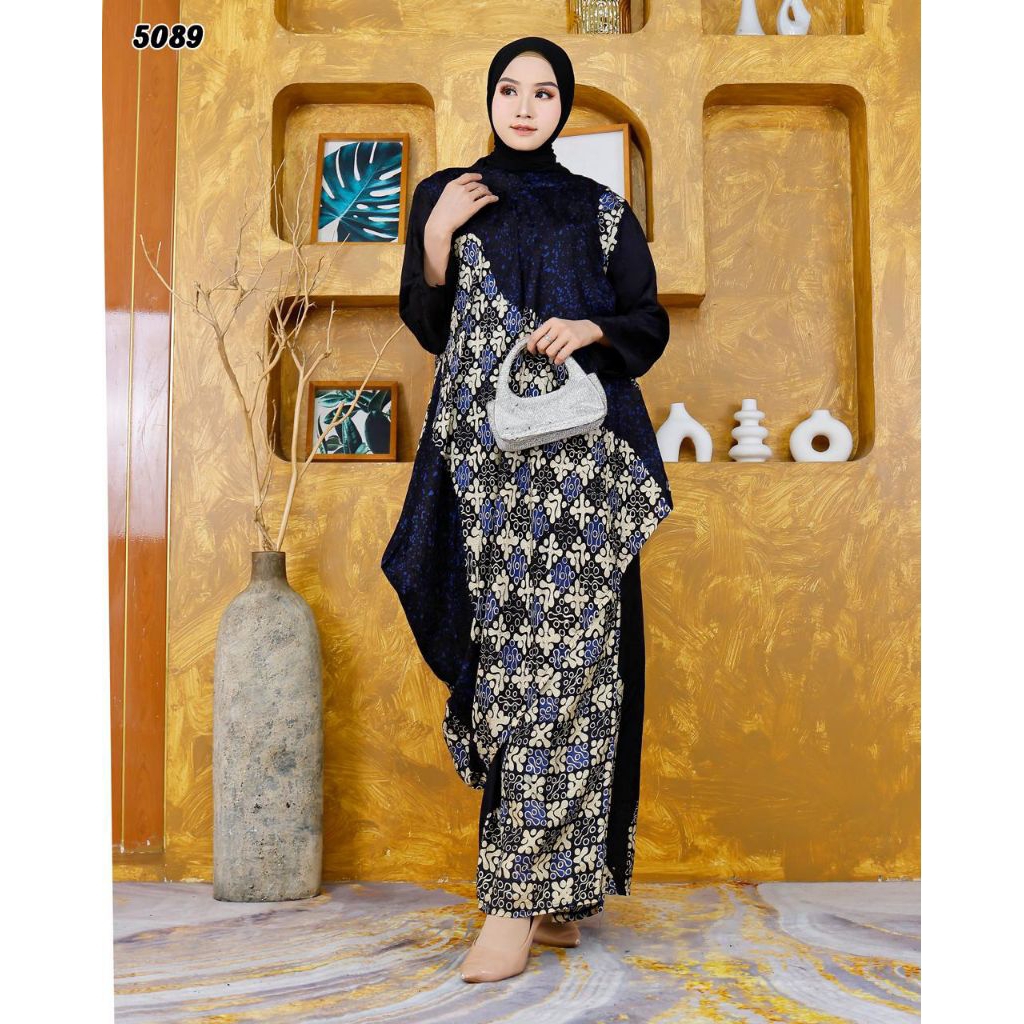SETELAN ROK BATIK VISCOSE PREMIUM//SETELAN FASHION WANITA//