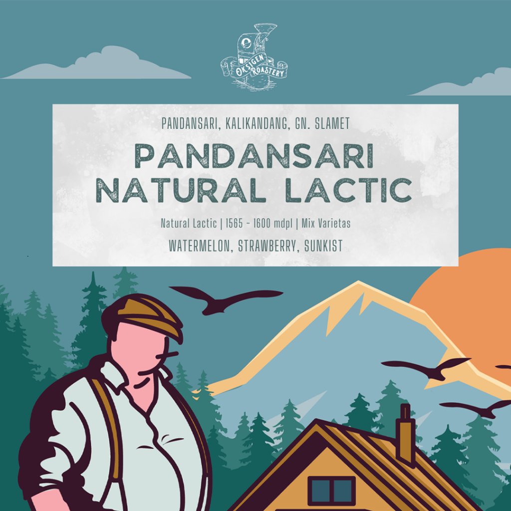 

PANDANSARI NATURAL LACTIC BIJI KOPI ARABIKA FILTER ROAST (200gr) by OKSIGEN ROASTERY