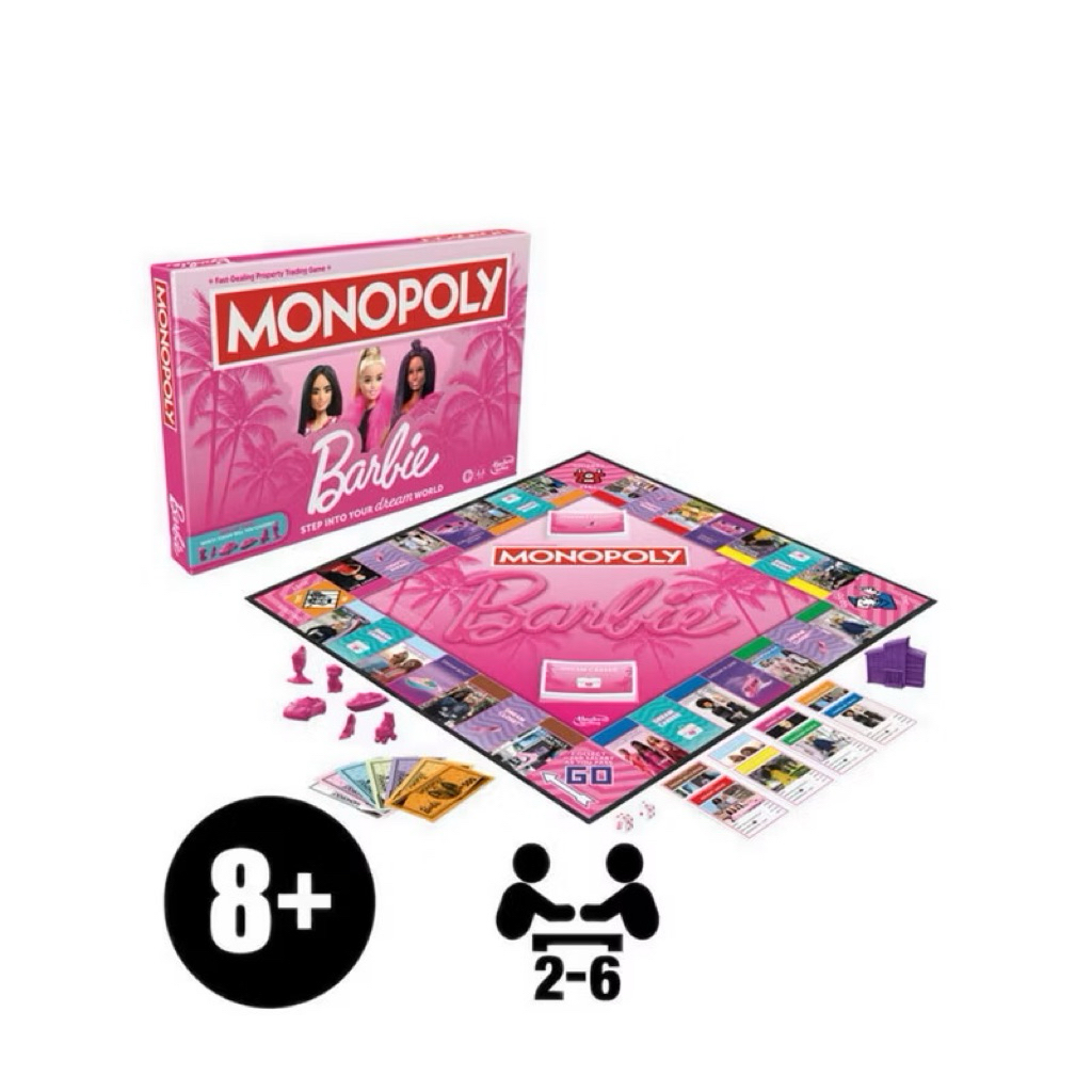 Monopoly Barbie Kidz Station