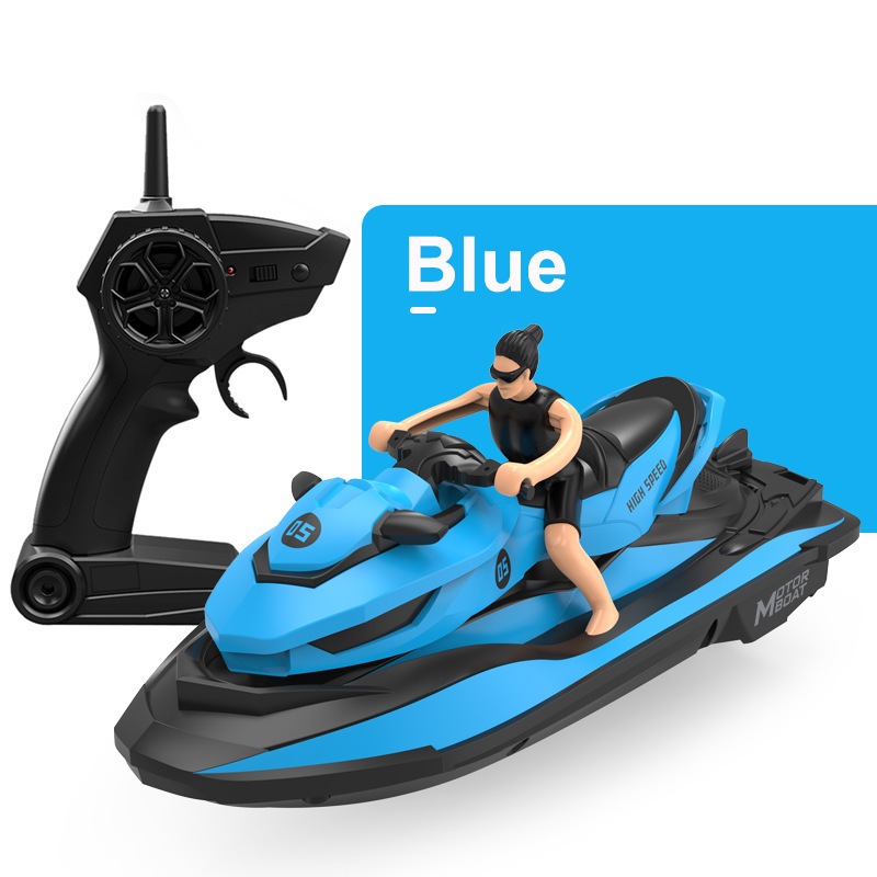 [LOGU] Mainan Jetski Remote Control Balap Air dengan Remote Wireless, Speedboar remote