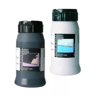 

Daler rowney artist gesso primer black/white 500ml