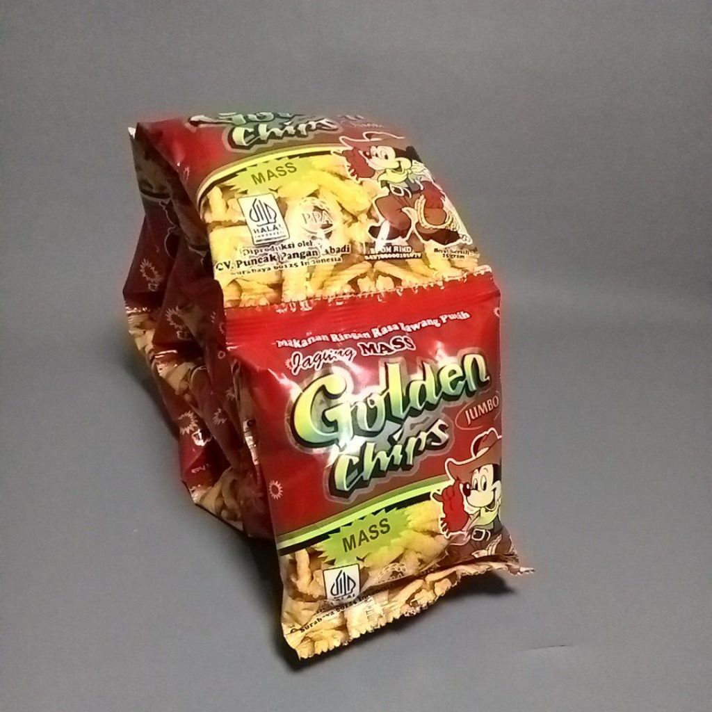 GOLDEN CHIPS / SNACK RINGAN / CAMILAN
