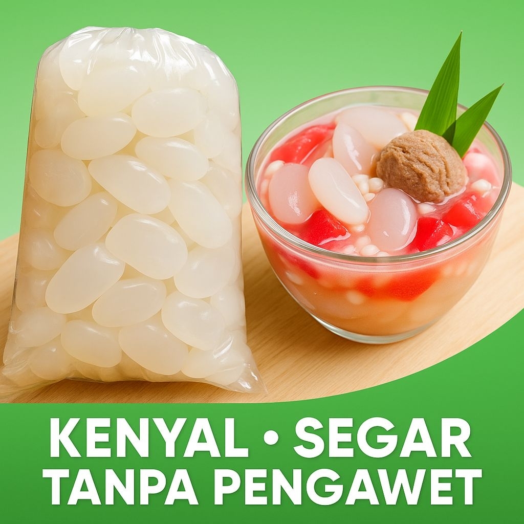 

Kolang Kaling Premium 1Kg | Segar, Kenyal, Siap Olah