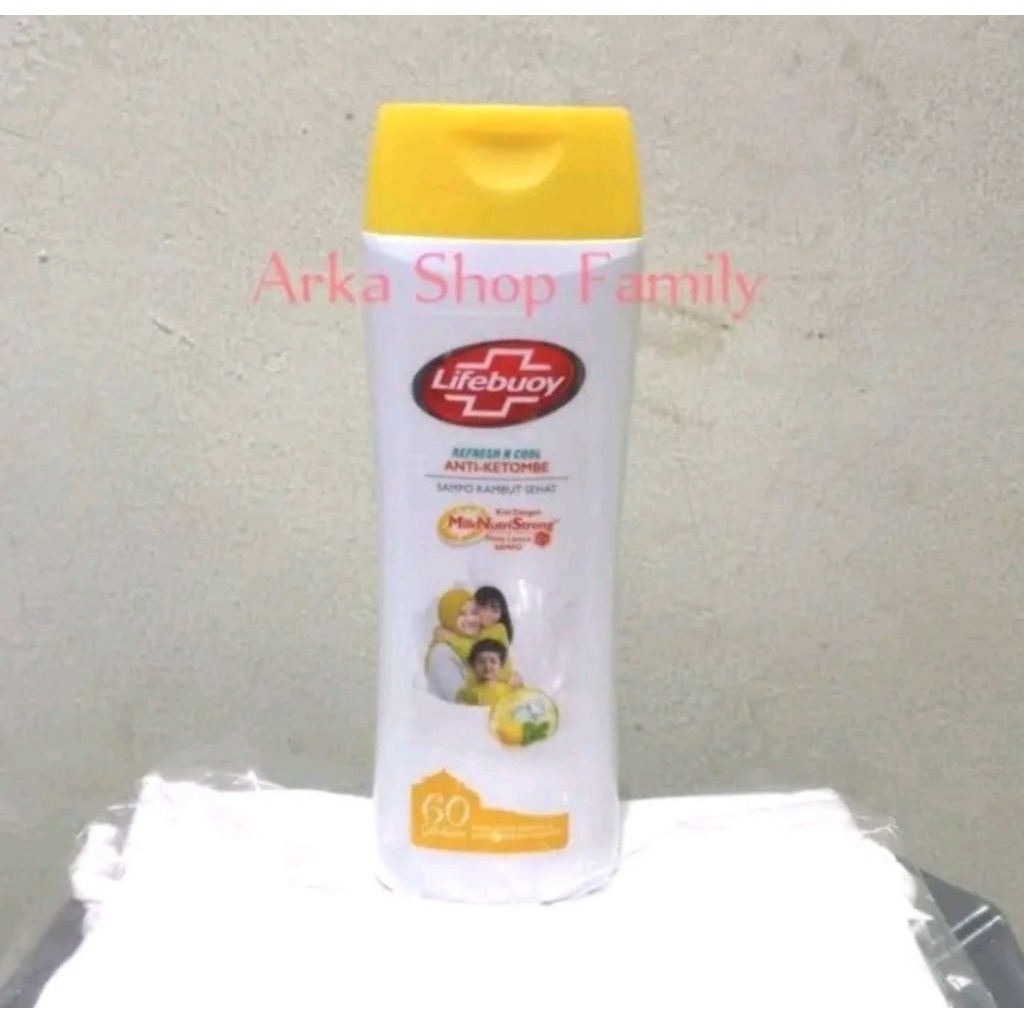 LIFEBUOY Shampoo Anti Ketombe Lemon Dingin Refresh Cool 340ml