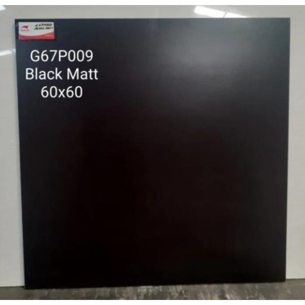 Granit teras/carpot 60x60 Garuda black motip hitam matt