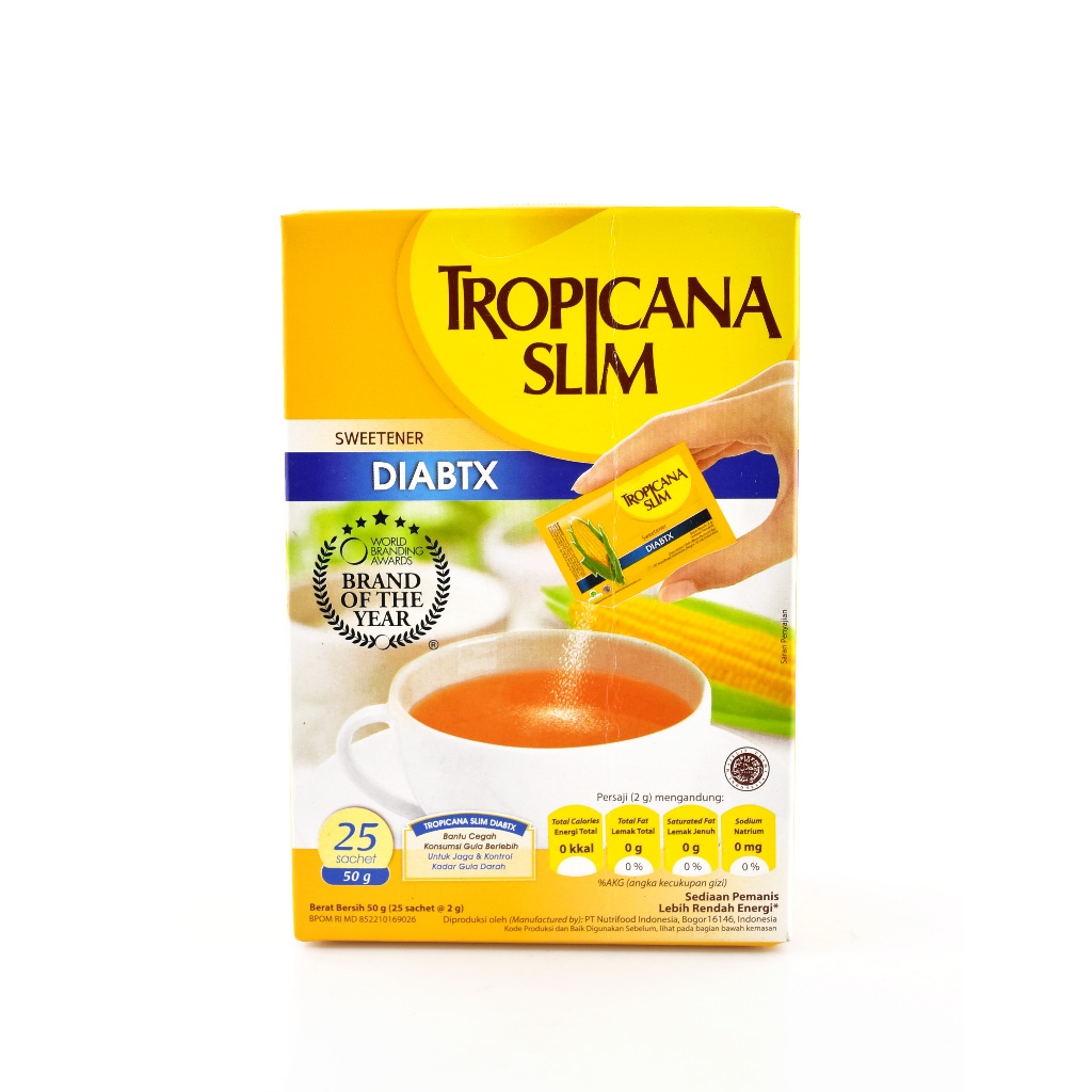 Tropicana Slim Diabtx 25's / Tropicana Slim Diabtx