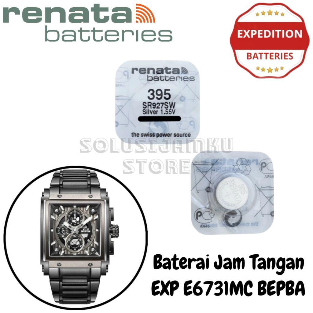 Baterai Jam Tangan Expedition E6731 MC Rekomendasi 100% Original High Quality