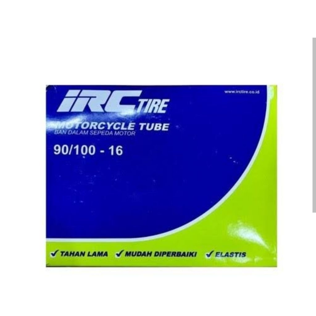 BAN DALAM MOTOR RING 16 90/100-16 IRC ORIGINAL