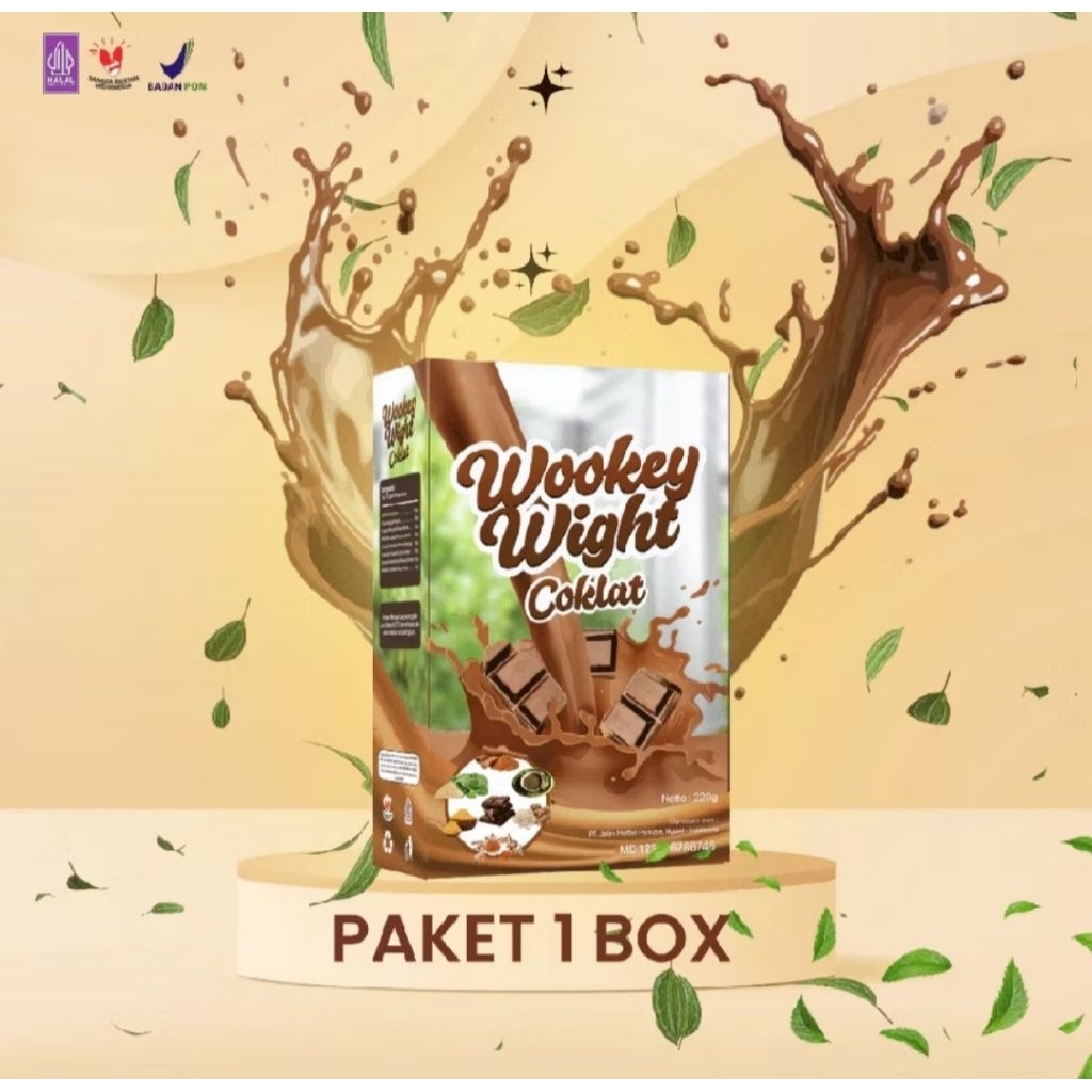 

Wookey Weight Coklat Chocolate - Susu Penambah Berat Badan