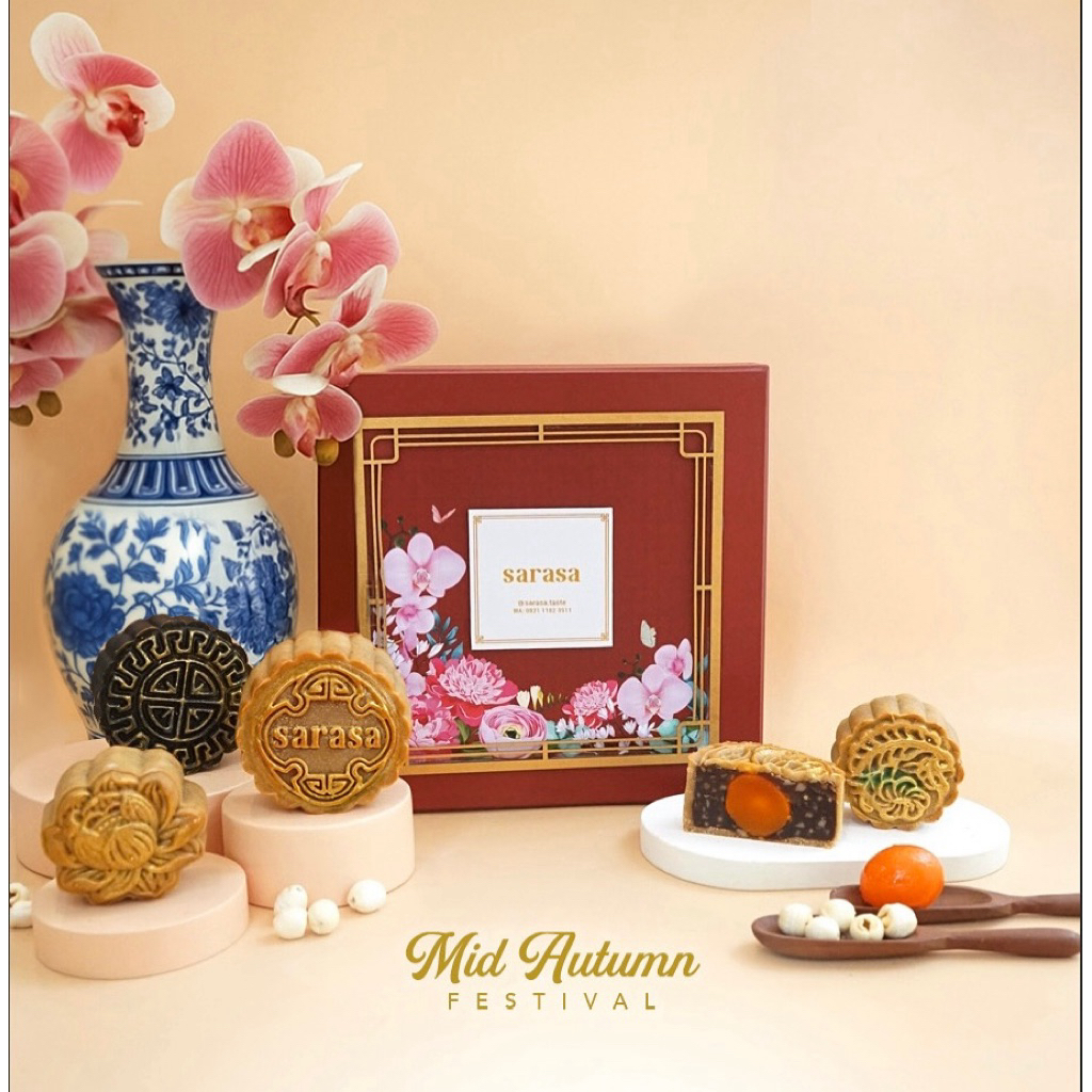 

Lunar Hampers Traditional Mooncake isi 4