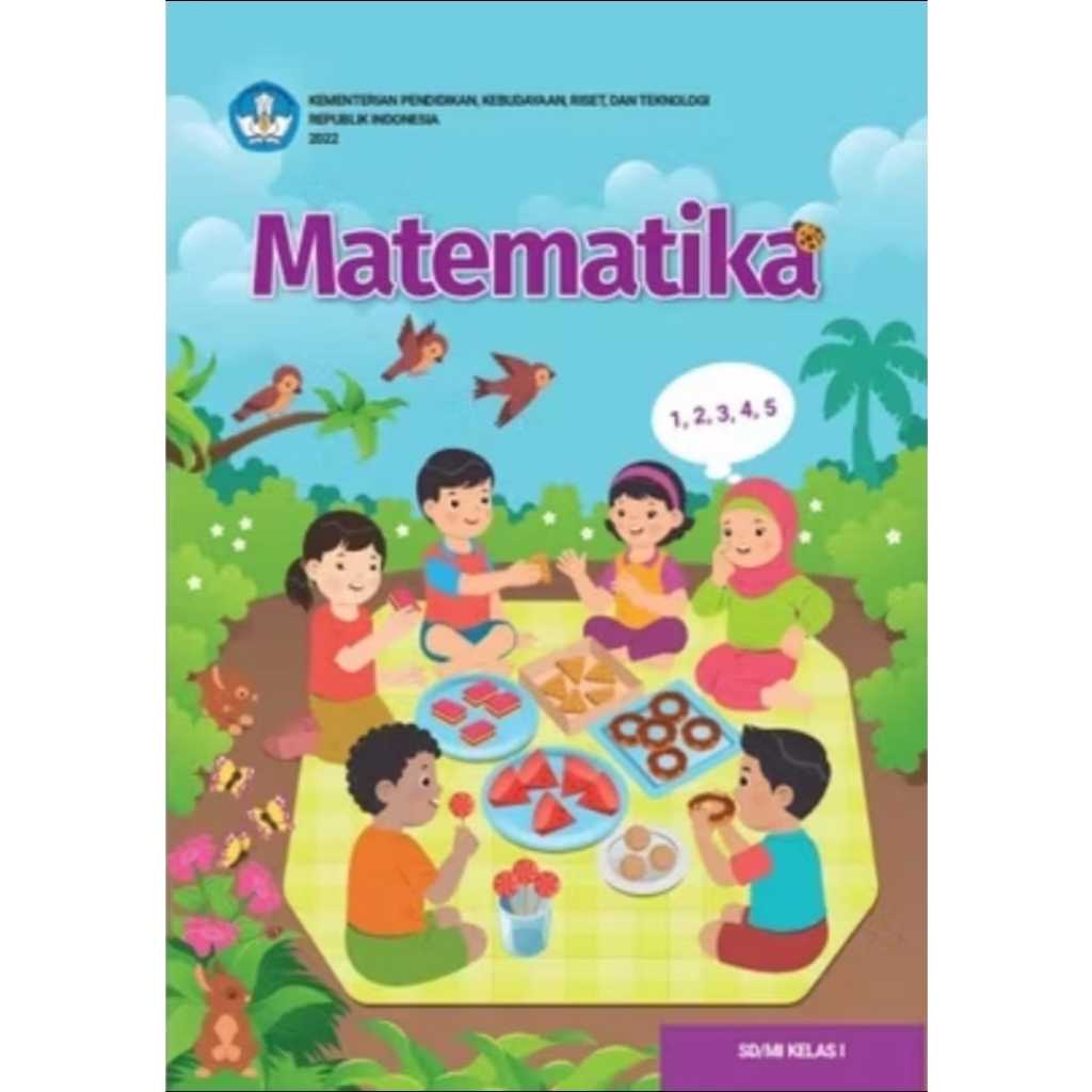 Buku Siswa Matematika Untuk SD Kelas 1 / Buku Matematika Kelas 1 SD