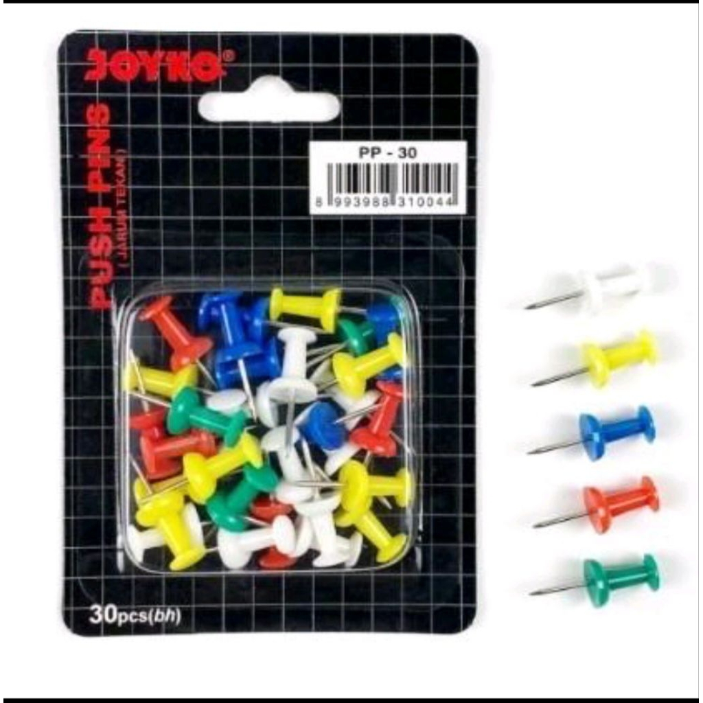 

Joyko Push Pin / Jarum Tekan Warna PP 30
