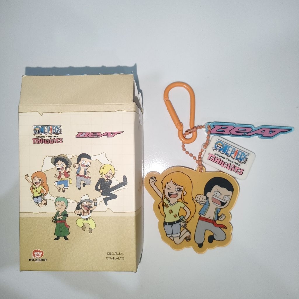 (Ready) Blind Box Keychain One Piece x Beat x Tahilalats Luffy Zoro Nami Usopp Gantungan Kunci