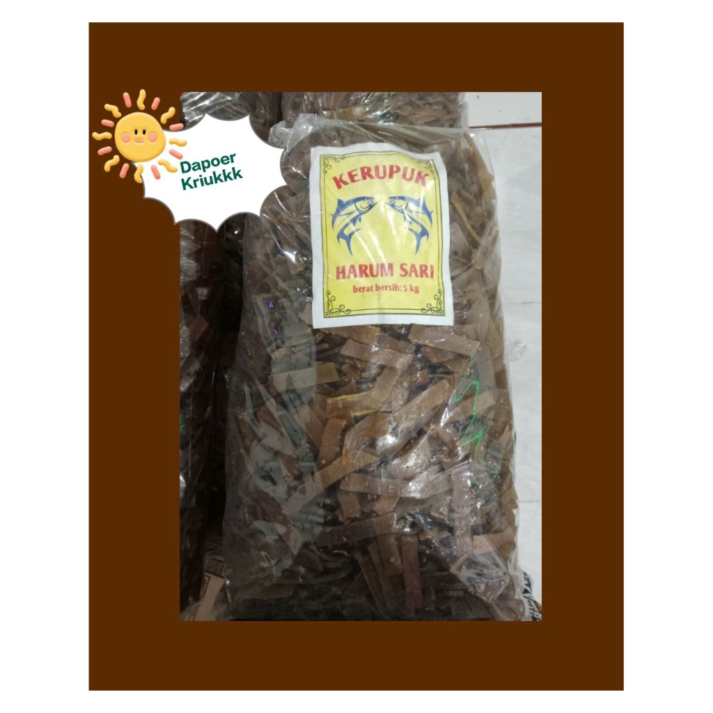 

Kerupuk rambak mentah