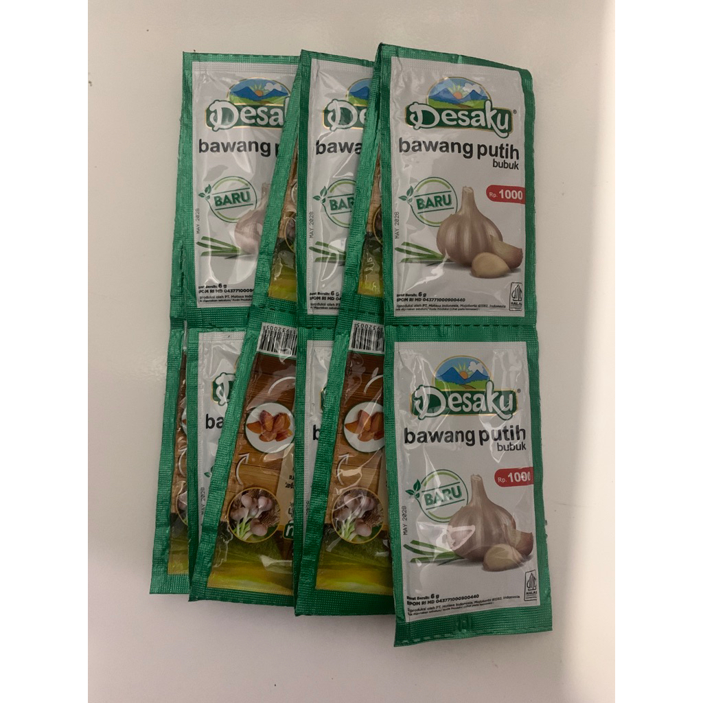 

DESAKU BAWANG PUTIH BUBUK 6g