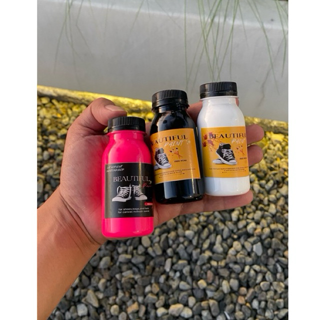 Cat Waterbased  Dye/Cat khusus sepatu Kanvas/Cat Topi kanvas (Original beutifull Paint) 100ml