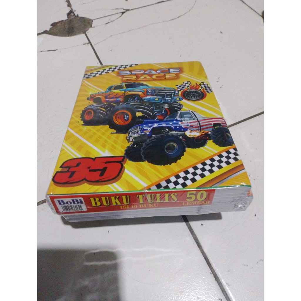 

buku tulis anak 50 lembar 1 pack isi 10 buku