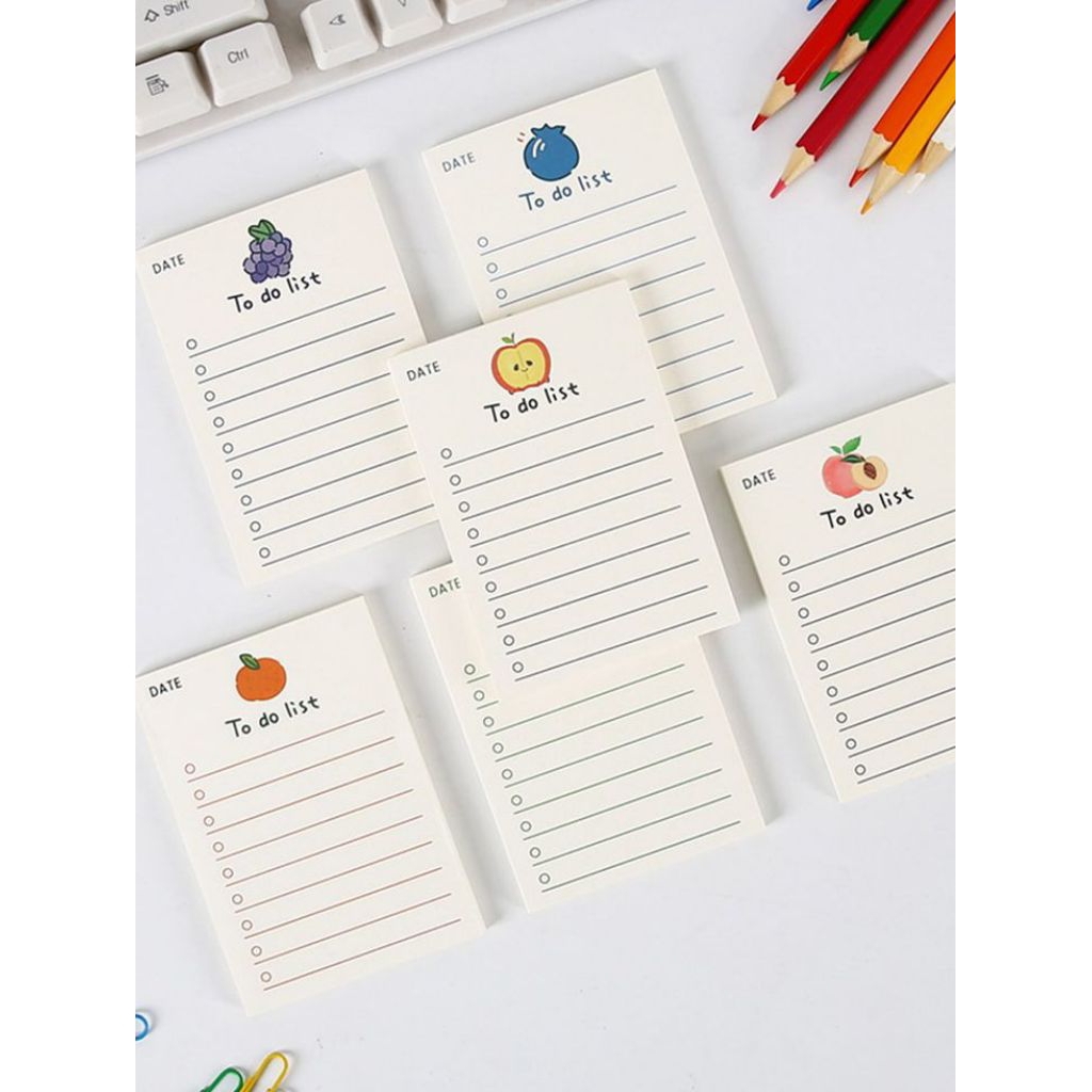 

MEMO PAD TO DO LIST 50 HALAMAN, CATATAN TO DO LIST, CATATAN PERENCANAAN