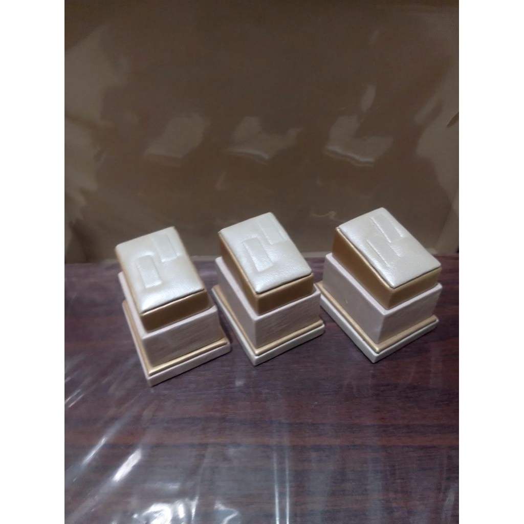 Display Cincin Dobbel/Pajangan Cincin Copel/Tempat Cincin Dobbel/Tempat Cincin Hantaran/Wadah Cincin