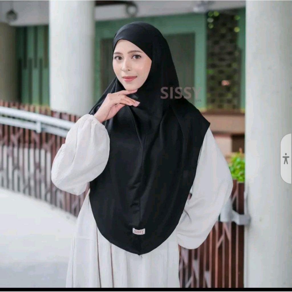 PRELOVED Bergo Khimar Dagu by Sissy Hijab