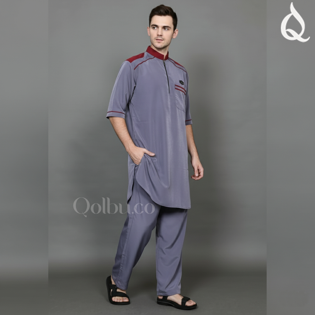 setelan pakistan pria dewasa / koko setelan gamis dewasa / jubah baju koko kurta dewasa